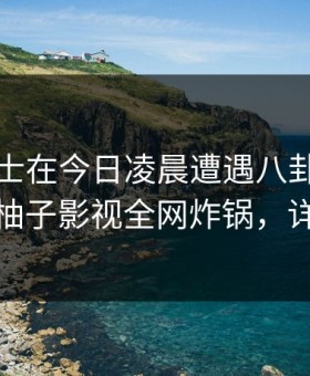 业内人士在今日凌晨遭遇八卦评论区沸腾，柚子影视全网炸锅，详情揭秘