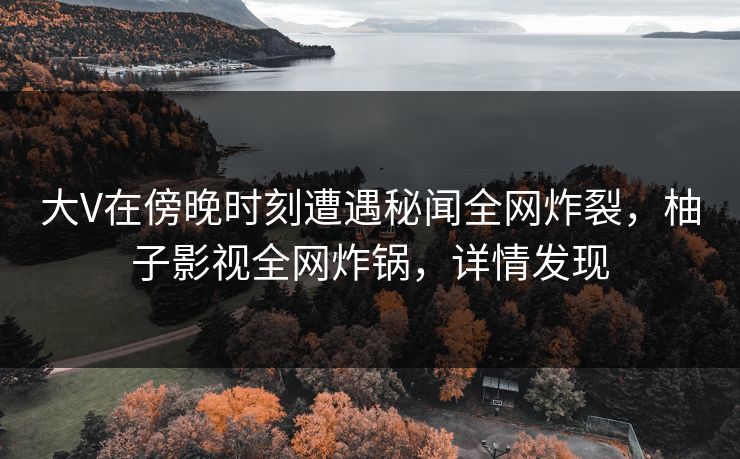 大V在傍晚时刻遭遇秘闻全网炸裂,柚子影视全网炸锅,详情发现 大V在傍晚时刻遭遇秘闻全网炸裂,柚子影视全网炸锅,详情发现